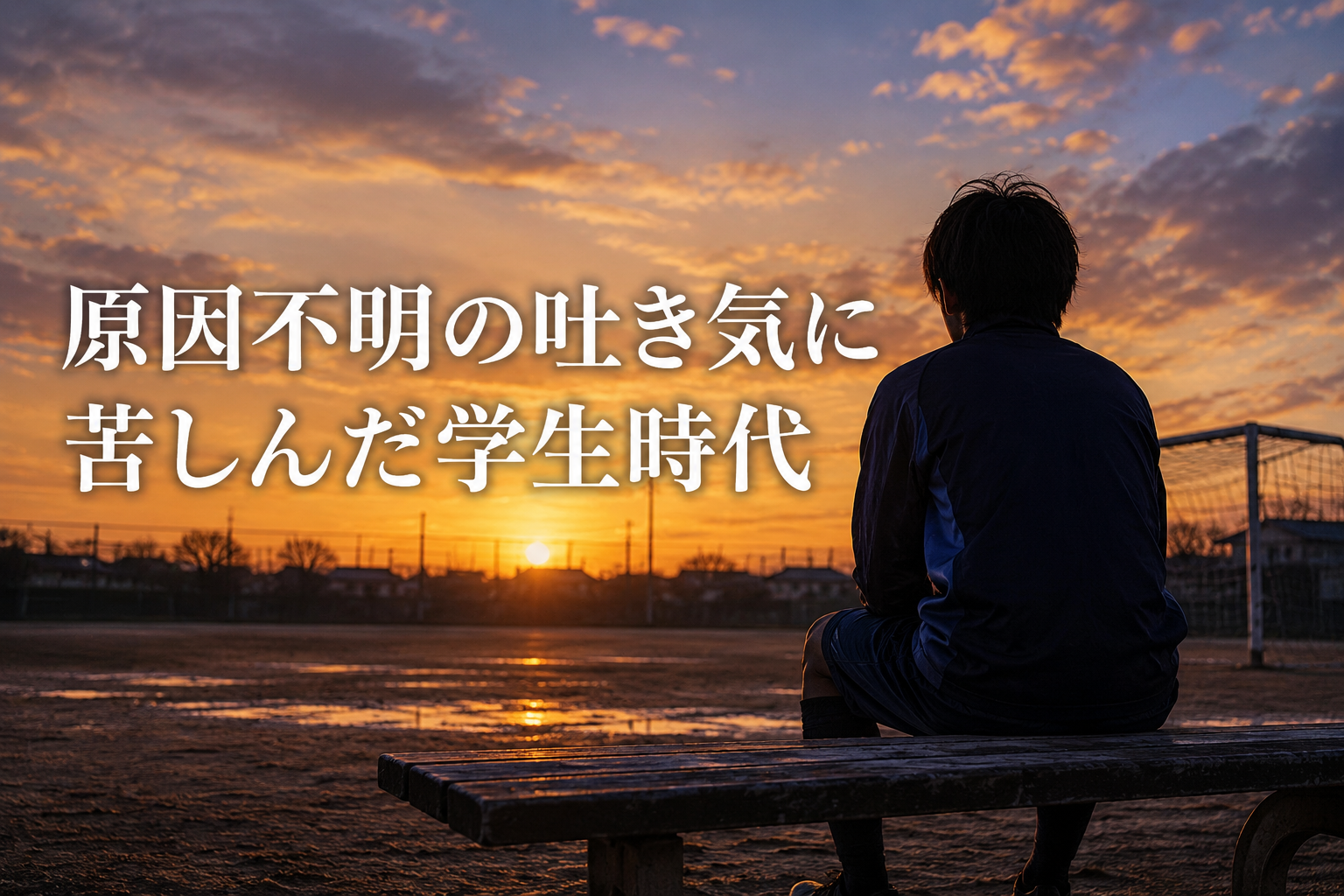 原因不明の吐き気に苦しんだ学生時代